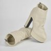 Mujer Barca | Botines Tacon Tacon 13 Cm Piel Beige