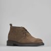 Hombre Barca | Botas Militares Ante Beige