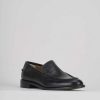 Hombre Barca | Mocasines Tacon 1 Cm Piel Negro