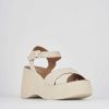 Mujer Barca | Tacones Cuna Tacon 8 Cm Piel Blanca