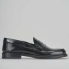 Hombre Barca | Mocasines Piel Negro