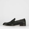 Hombre Barca | Mocasines Tacon 1 Cm Piel Negro