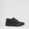 Hombre Barca | Mocasines Tacon 1 Cm Piel Negro