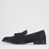 Hombre Barca | Mocasines Tacon 1 Cm Ante Azul