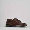 Hombre Barca | Mocasines Tacon 2 Cm Piel Marron