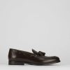 Hombre Barca | Mocasines Tacon 2 Cm Piel Marron Oscuro