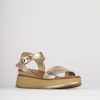 Mujer Barca | Tacones Cuna Tacon 6 Cm Piel Dorada