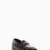 Hombre Barca | Mocasines Tacon 2 Cm Piel Negro