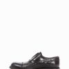 Hombre Barca | Zapatos Con Cordones Tacon 2 Cm Piel Negro