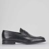 Hombre Barca | Mocasines Tacon 1 Cm Piel Negro