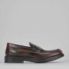 Hombre Barca | Mocasines Piel Marron