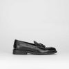 Hombre Barca | Mocasines Tacon 1 Cm Piel Negro