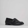 Hombre Barca | Mocasines Tacon 1 Cm Piel Negro