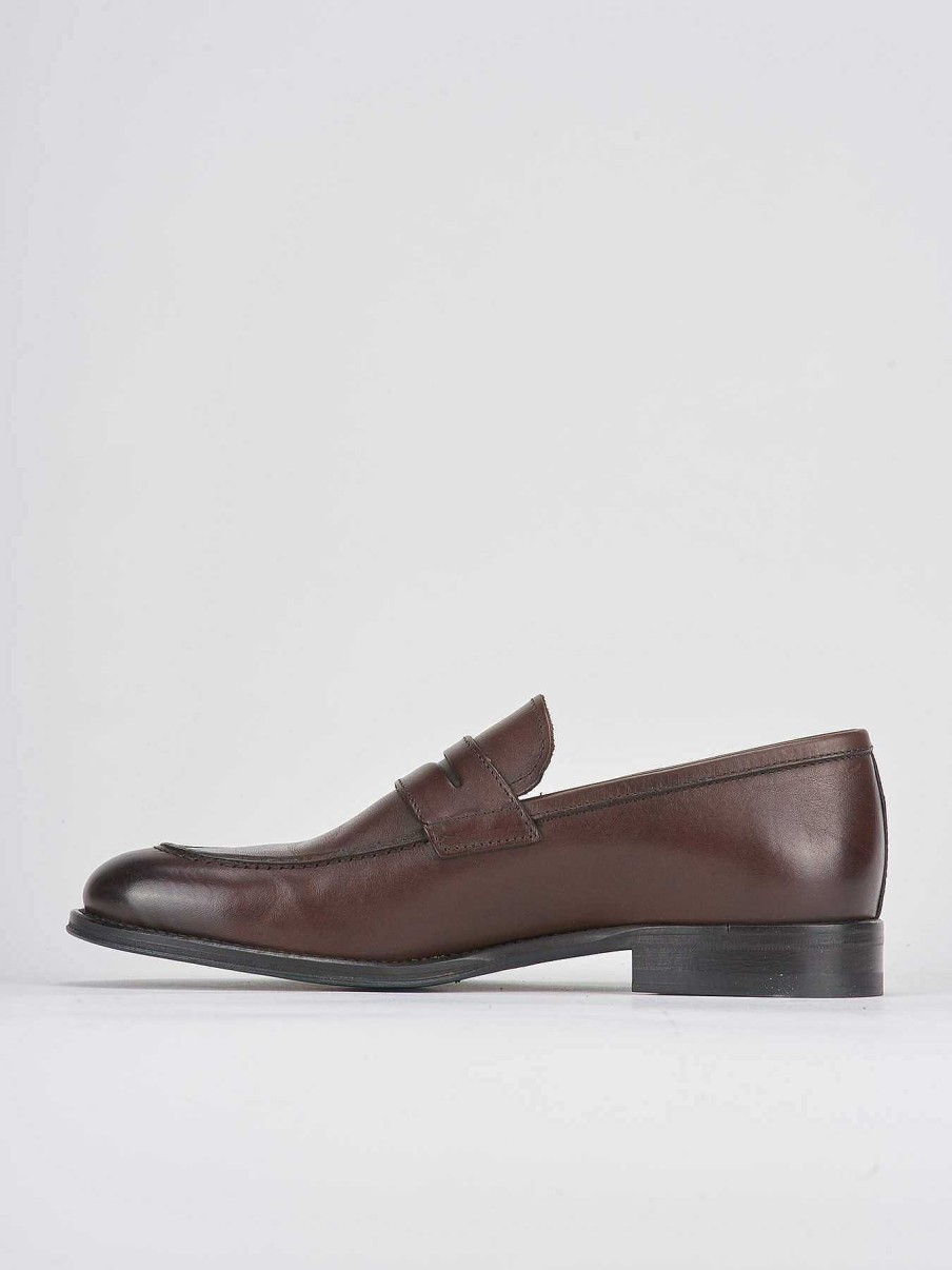 Hombre Barca | Mocasines Piel Marron