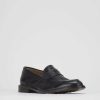 Hombre Barca | Mocasines Tacon 1 Cm Piel Negro