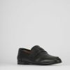 Hombre Barca | Mocasines Piel Negro