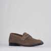 Hombre Barca | Mocasines Tacon 1 Cm Ante Beige