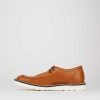 Hombre Barca | Zapatos Con Cordones Piel Marron