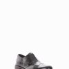 Hombre Barca | Zapatos Con Cordones Tacon 2 Cm Piel Negro