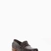 Hombre Barca | Mocasines Tacon 2 Cm Piel Marron Oscuro