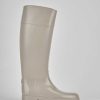 Mujer Barca | Botas Tacon Bajo Tacon 2 Cm Goma Beige