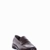 Hombre Barca | Mocasines Tacon 2 Cm Piel Marron Oscuro