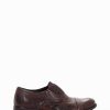 Hombre Barca | Zapatos Con Cordones Tacon 2 Cm Piel Marron Oscuro