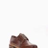 Hombre Barca | Zapatos Con Cordones Tacon 2 Cm Piel Marron