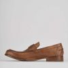 Hombre Barca | Mocasines Tacon 1 Cm Piel Marron