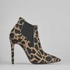 Mujer Barca | Botines De Tacon Alto Tacon 10 Cm Giraffa Horsy