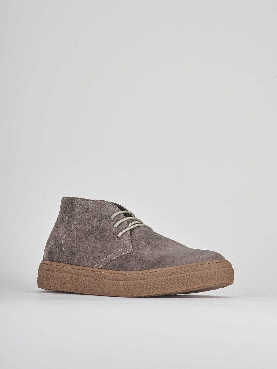 Hombre Barca | Zapatillas Ante Beige