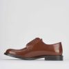 Hombre Barca | Zapatos Con Cordones Tacon 1 Cm Piel Marron