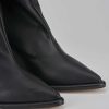 Mujer Barca | Stivaletti Tacco 9Cm Piel Nero