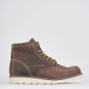 Hombre Barca | Botas Militares Ante Beige