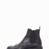 Hombre Barca | Botines Tacon 2 Cm Piel Negro