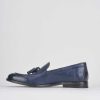 Hombre Barca | Mocasines Tacon 2 Cm Piel Azul