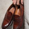 Hombre Barca | Mocasines Piel Marron