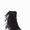 Mujer Barca | Botines Tacon Tacon 8 Cm Gamuza Negro