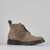 Hombre Barca | Botines Ante Beige